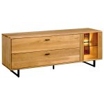 Dulap TV din lemn cu picioare Tramonto Tip 21
